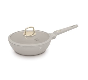 Pánev hluboká s titanovým povrchem a poklicí 24 cm Sahara Collection