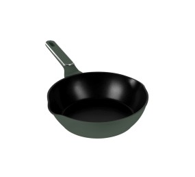 Pánev hluboká s titanovým povrchem 24 cm Matte Green Collection