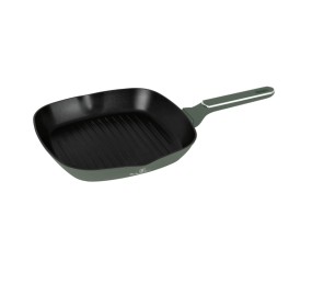 Pánev grilovací s titanovým povrchem 28 cm Matte Green