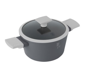 Kastrol s titanovým povrchem a poklicí 20 cm Aspen Collection