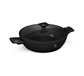 Kastrol s titanovým povrchem a poklicí 30 cm Monaco Collection
