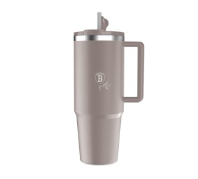 Termohrnek s dvojitou stěnou BerlingerCup 1 l Taupe Collection