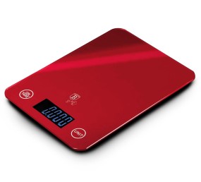 BERLINGERHAUS Váha kuchyňská digitální 5 kg Burgundy Metallic Line