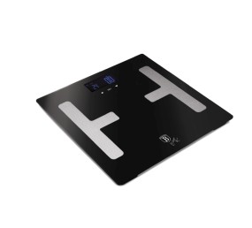 Osobní váha s měřením tuku, svalů a vody 180 kg Matte Black Collection