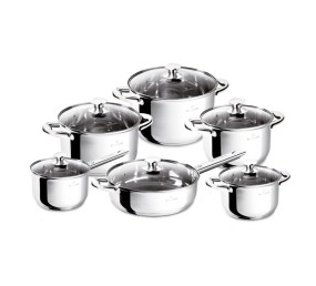 Sada nádobí nerez 12 ks Gourmet Line