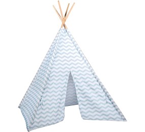 Dětský stan teepee 120x120x150cm pruhy