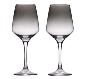ALPINA Sklenice na víno sada 4 ks 360 ml kouřová