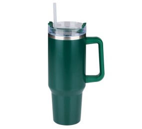 Termohrnek dvoustěnný z nerezové oceli 1,2 l zelená