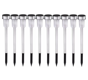 Lampa solární zahradní sada 10 ks LED 36,5 cm