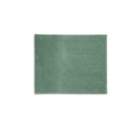 KELA Koupelnová předložka Maja 100% polyester nefritově zelená 65,0x55,0x1,5cm