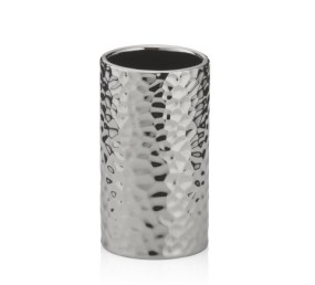 KELA Hrnek mincovní keramický stříbrný lesklý 11,0 cm  6,5 cm