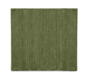 KELA Koupelnová předložka Megan 100% bavlna mechově zelená 65,0x55,0x1,6cm