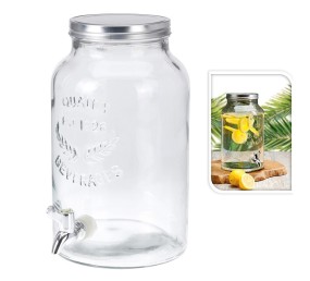 Zásobník na nápoje dávkovací sklo 5,5 l