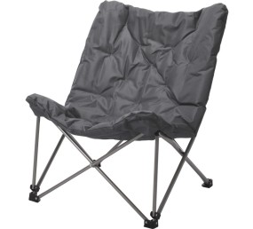 Kempingové skládací křeslo s polstrem 91 cm