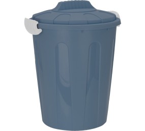 Plastový odpadkový koš s víkem 23 l modrá