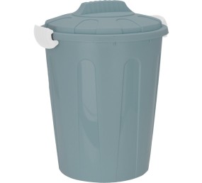 Plastový odpadkový koš s víkem 23 l zelená