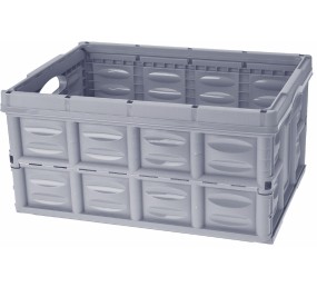 EXCELLENT Přepravka plastová skládací 45 l šedá